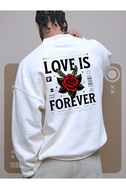 Wish BF Unisex Bărbați/Femei LOVEFOREVER Culoare pe spate Personalizat cu imp...