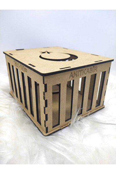 ahgbtoys Anıtkabir Maket Ahşap Boyanabilir (10 Adet)