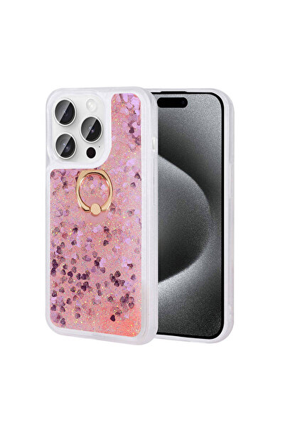 toyigoo حافظة تيغو ميلس متوافقة مع هاتف آيفون 15 برو ماكس - وردي