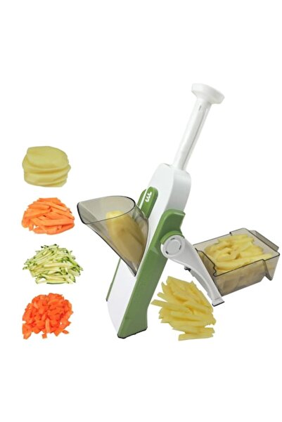 OEM Tocator / Feliator Fructe si Legume, 40 Taieturi Diferite, Reglabil, Verde
