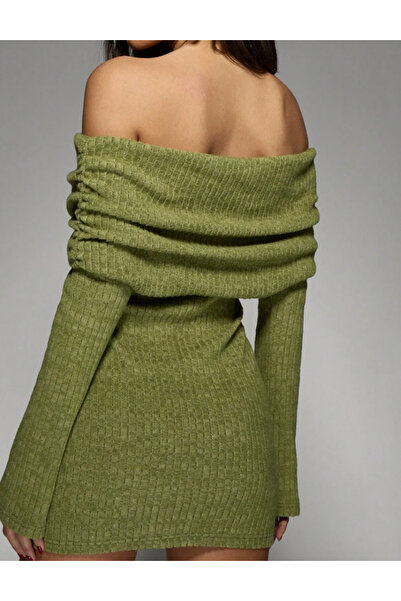 Sheya Missguided mini dress, green