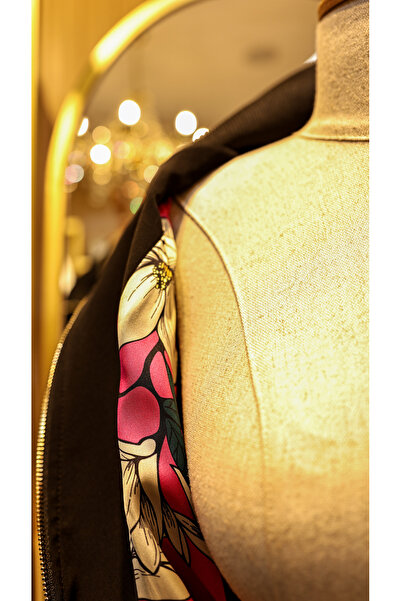 Missemramiss Siyah Trençkot