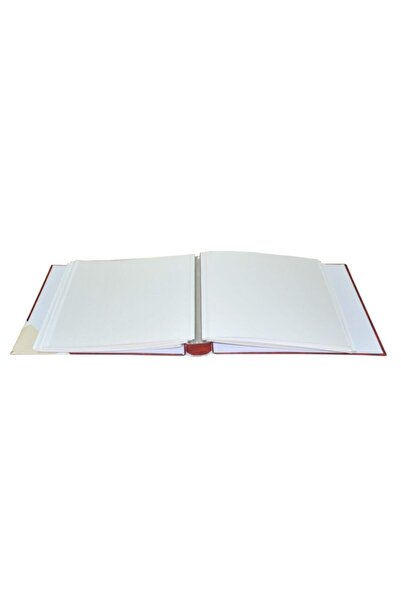NRCN 50 Yaprak [100 Sayfa]-31x32 Cm Ciltbezli Yapışkanlı Fotoğraf Albümü(BORDO)