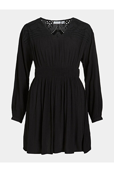 VILA Γυναικείο Φόρεμα Casual 14092006 Μαύρο