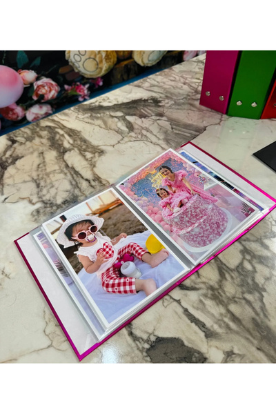 NRCN 10x15 100 Lük Fotoğraf Albümü Karışık Renkler Resim albümü