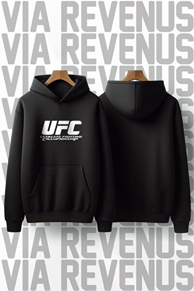 Vordevia UFC качулка с качулка с печат