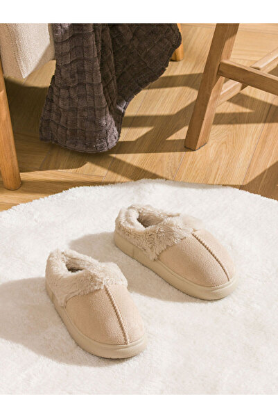 LC Waikiki Sparkling Choices Suede Look Women's House Slippers from Shining S...