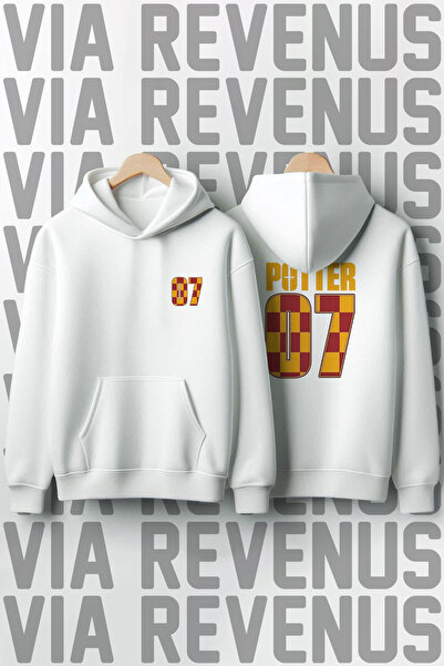 Vordevia Φούτερ με κουκούλα με στάμπα μπροστά και πίσω