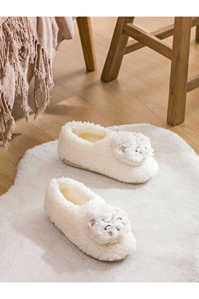 LC Waikiki Hayvan Figürlü Pelüş Kadın Panduf