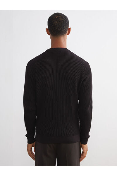 LC Waikiki Sparkling Selections from Shining Store | Crew Neck Men's Knitwear Sweater