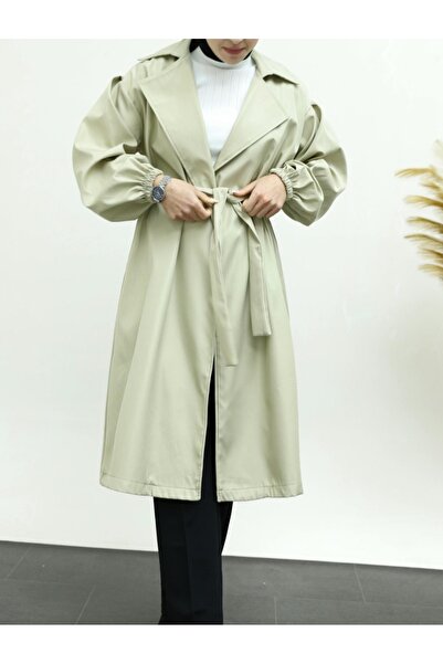 shop Düğmesiz Kemali trençkot