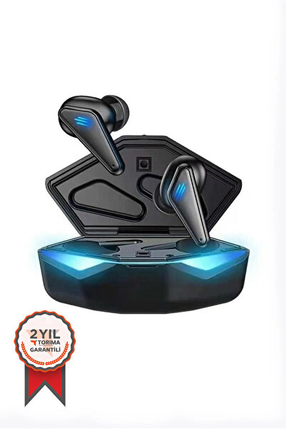 Angelphoto سماعة بلوتوث لاسلكية K55 للألعاب مزودة بإضاءة LED