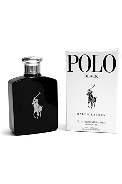 Ralph Lauren Polo Black Eau de Toilette for Men – 4.2 oz Tester Spray