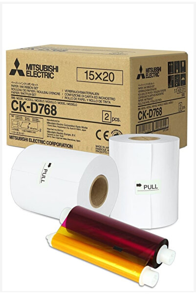 Angelphoto ميتسوبيشي Ckd 768 ورق طباعة الصور ورق حراري 15x21