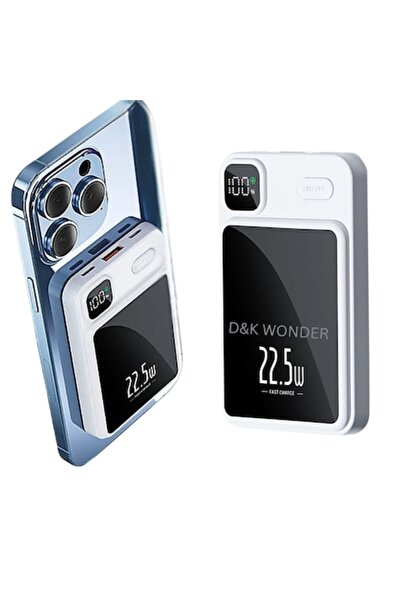 AisHa StoRe OnliNe Wireless External Battery, MagSafe Magnetic, 10000 mAh, 22.5W, for iPhone 16/15/14/13/12/11, AirPods