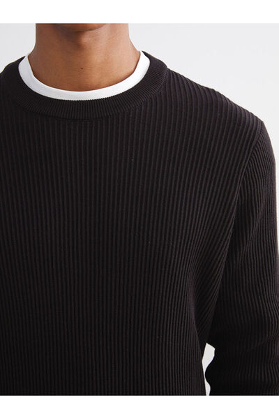 LC Waikiki Sparkling Selections from Shining Store | Crew Neck Men's Knitwear Sweater