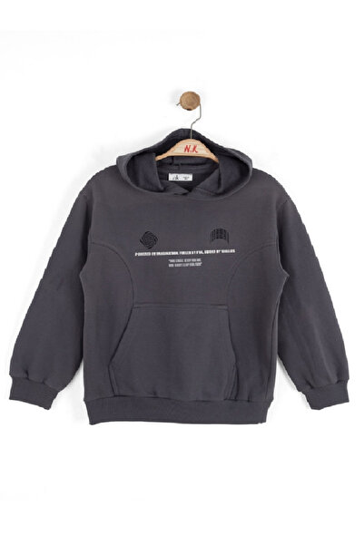 NK Boy's Fun Hooded Sweatshirt 8-14 Years Antirasit