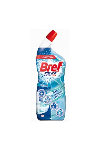 Bref Pachet 3 X Solutie lichid Wc Power Ocean 700ml