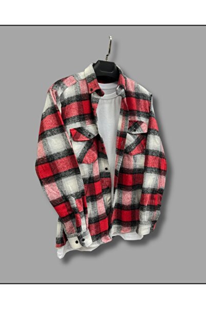 ATİLLA ÖZER Regular Fit Klasik kalıp oduncu kumaş cift cepli cepler kapaklı dügmeli