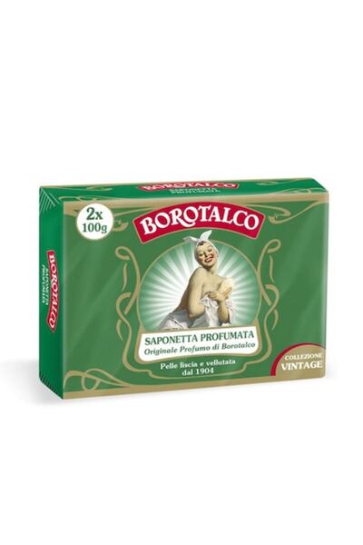 Borotalco Vintage Solid Soap 2 pcs x 100g