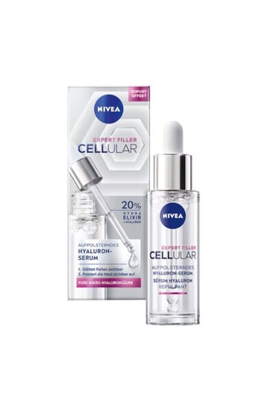 NIVEA Set 2 x Serum for Anti-Aging Face Cellular Essence, 30 ml