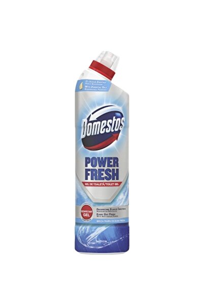 Domestos 2 x Total Hygiene Ocean Fresh Toilet Disinfectant 700ml