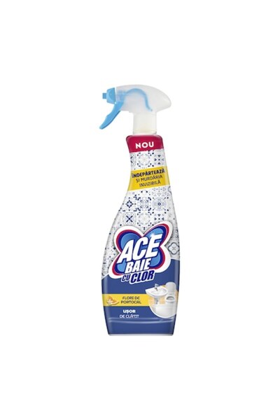 ACE Pachet 3 X Spray de Curatare cu Clor pentru Baie Ace, 650 ml