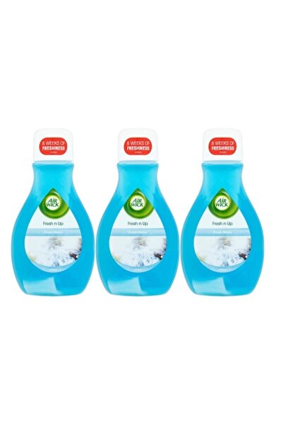 Air Wick Set 3 x Airwick Odorant Lichid 375ml Apă Proaspătă Fresh n Up