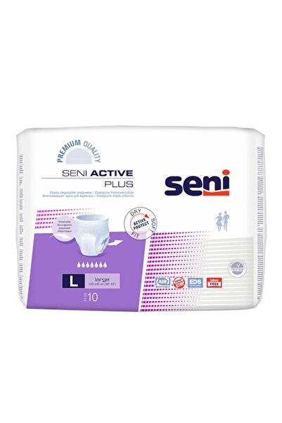 Seni Pachet 3 X Scutece Adulti Active Plus Pantaloni Large 10buc