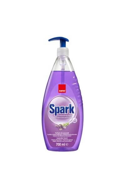 Sano Pachet 3 X Detergent De vaza Spark Lavanda 700ml