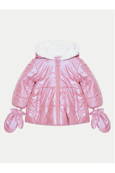 Coccodrillo Χειμερινό μπουφάν για κορίτσια ZC4152103OGN Ροζ