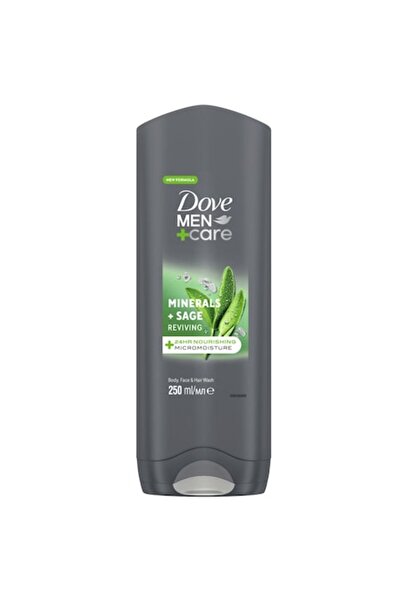 Dove Gel de duș cu minerale și salvie pentru bărbați 250 ml