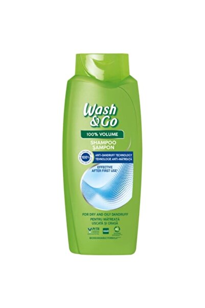 Wash and Go Set 3 x Șampon Wash&Go Anti-Mătreață, 675 ml