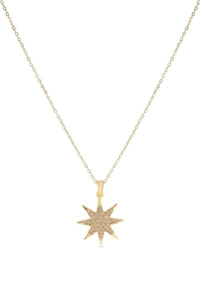 Jewerly Women's Yıldız Gold Necklace