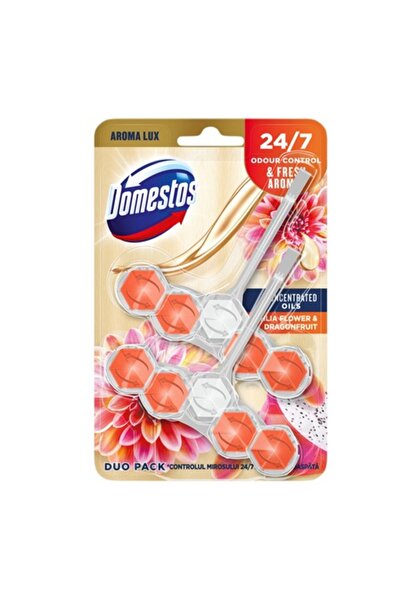 Domestos Pachet 3 X Odorizant wc bile Fructul Dragonului 2x55g