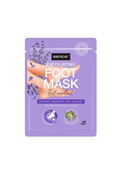 SENCE Pachet 3 X Masca Exfolianta Pentru Picioare Lavanda 40g