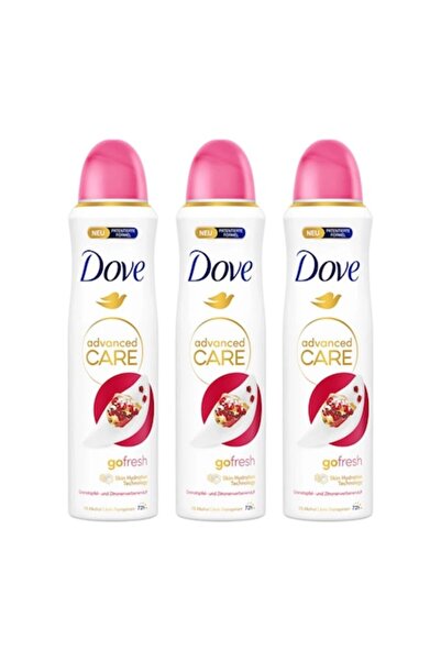 Dove Set 3 x Deodorant spray, Dove, Advance Care, Rodie, 150 ml