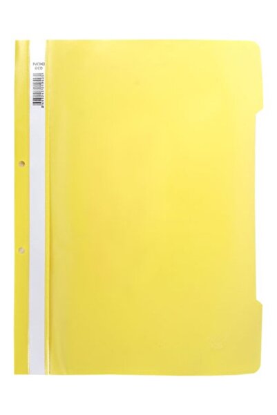 Noki ملف سلكي بلاستيكي صديق للبيئة أصفر 50 قطعة