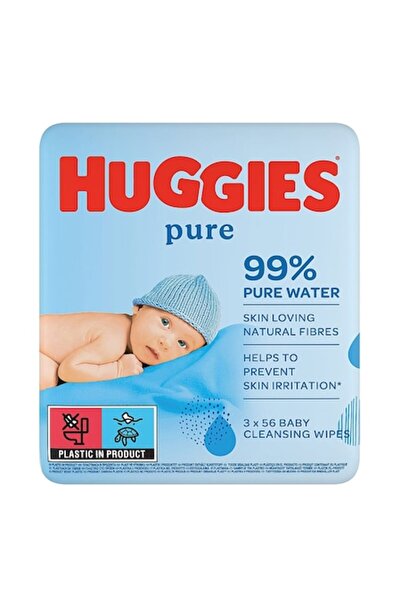 Huggies Servetele Umede Apa Pura 3x56buc