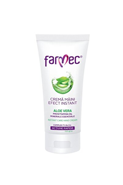 Farmec Pachet 3 x Cremă de mâini cu efect instantaneu cu Aloe Vera 100ml