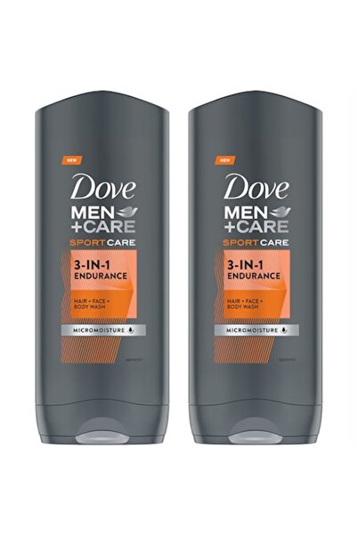 Dove Set 2 Shower Gels, Men+Care Sport, 400ml x2