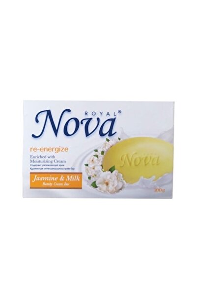 MIKE Set 12 x Săpun solid Nova, cu iasomie și lapte, 100 g