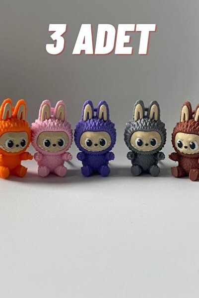 Nova 3 Adet Labubu Figür Oyuncak