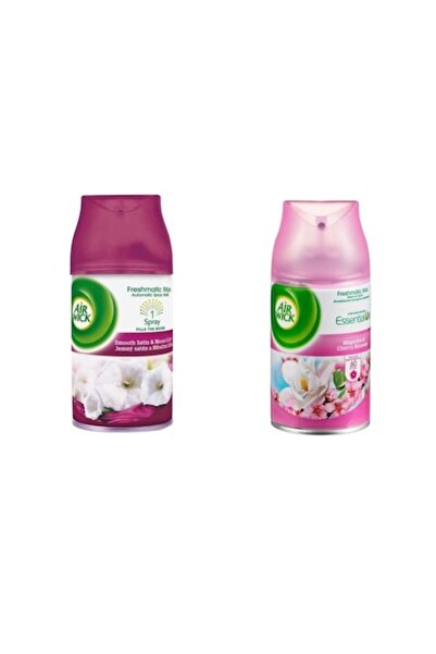 Air Wick Air Freshener Spray Pack – Freshmatic Smooth Satin & Moon Lily 250 m...