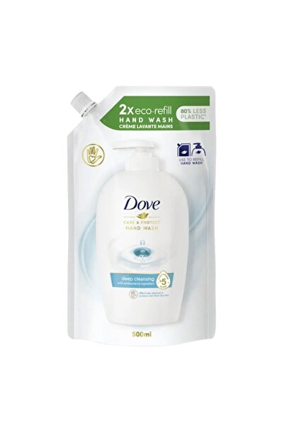 Dove Pachet 2 X Sapun Lichid Rezerva Care Protect 500ml