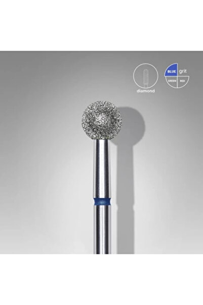 STALEKS Elmas Küre Freze, Mavi, Çap 5 mm