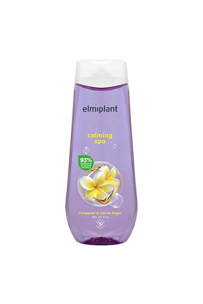 ELMIPLANT Set 3 x Gel de Dus Calming Spa, cu Frangipani si Ulei de Argan, 400 ml