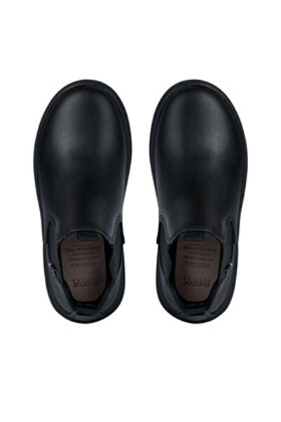 Geox μπότες αγοριού J36LDB-00043 μαύρες