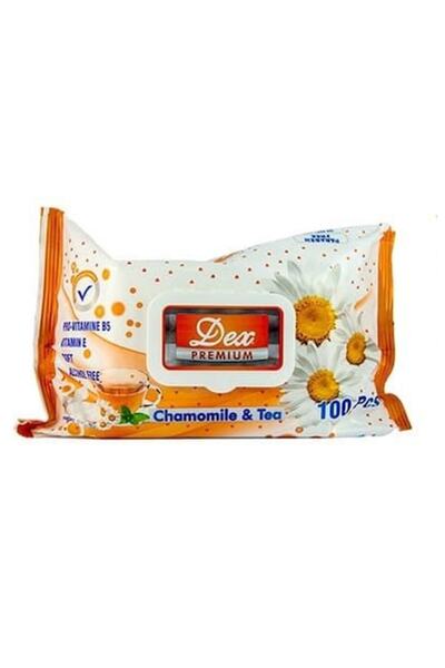 Dex Pachet 3 X Servetele Umede Ceai de Mușețel 100buc