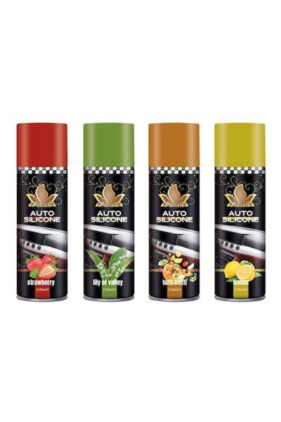 MOZAİC Pachet 4 X Silicon Auto Diverse sortimente Spray 270ml